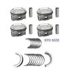 Engine Piston Rings Kit and Main Rod Bearing Set STD for Buick Chevy Cruze Encore 1.4L 20112015 90542531 55568531 25198520 High