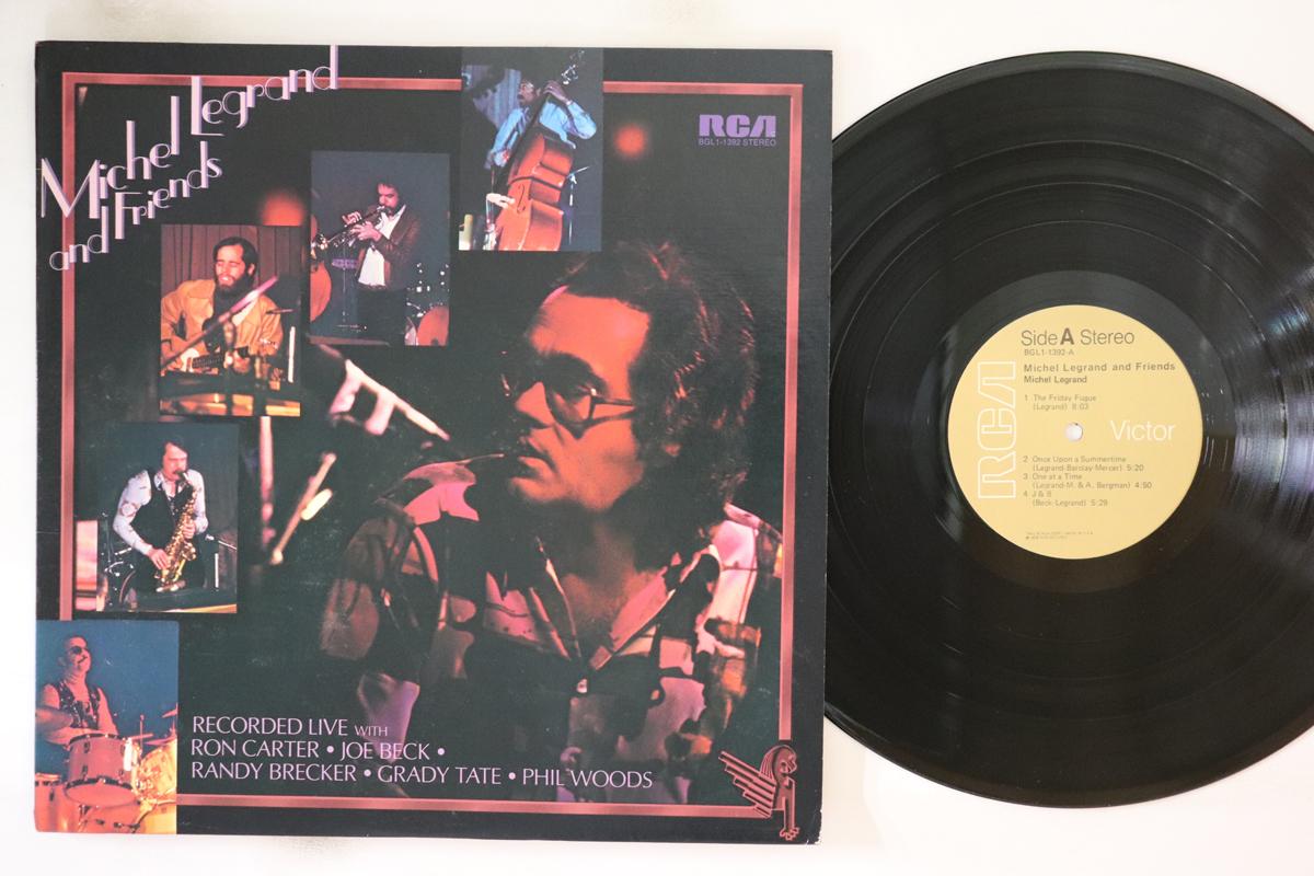 

LP Record MICHEL LEGRAND - Michel Legrand And Friends BGL11392 RCA 1976 US Jazz Used