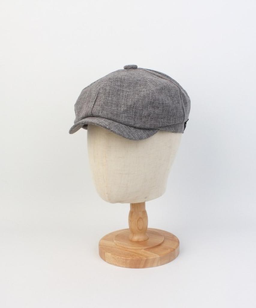 Yunibeosyeolkemiseuteuli Linen Logo Gray Banding Hunting Cap