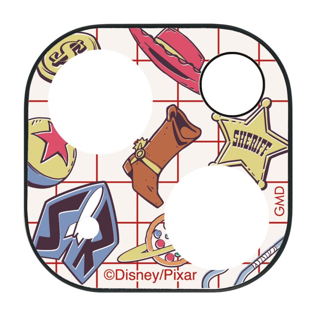 Gourmandise Disney Character Camera Cover for iPhone Toy Story 14/14 Plus, Design, DNG-36TS
