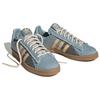 Adidas Originals Campus 80S Jedwabny Szlak Antypoślizgowe Wytrzymałe Lekkie Niskie Buty Skateboardowe Unisex Trampki Szaro-Niebieskie ID4794