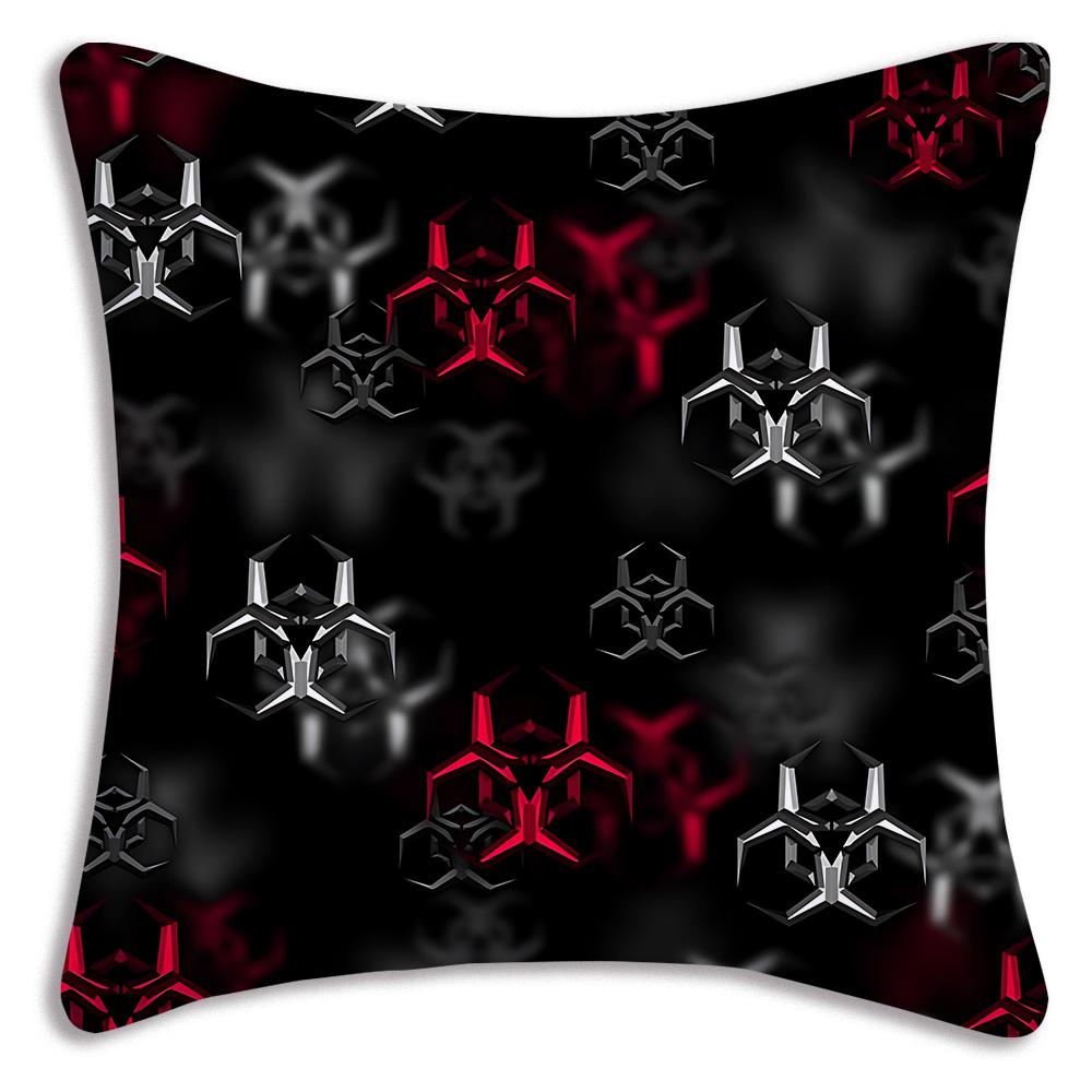 Movie ResidentS Evil Umbrellas Pillow Covers Cartoon Sofa Decorative Home Double-sided Printing Short Plush Cute Cushion Cover