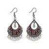Ethnic Style Earrings Retro Literary And Dignified Ear Hooks Versatile Bohemian Fringed Pendant Earrings Vacation Style