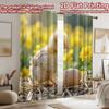 2D flat Photography Backdrop Tapestry Easter Chick and Egg 100% Polyester Festive Backdrops Perfect for Suitable for festive