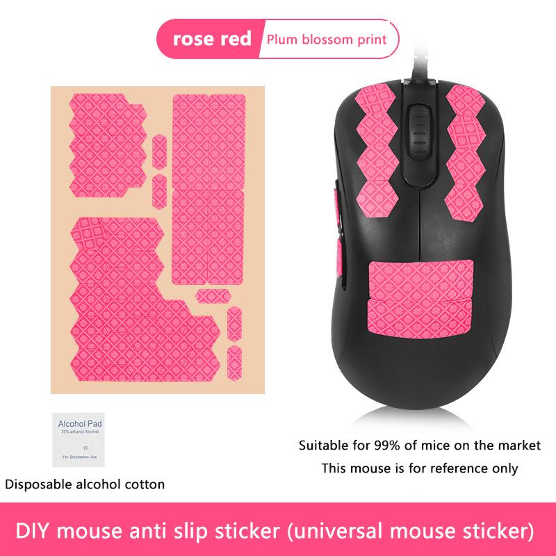 Rutschfestes, schweißabsorbierendes Maus-Griffband, Skate-Aufkleber, Mäuse, Anti-Rutsch-Aufkleber für universelle kabellose Gaming-Maus für E-Sport-Gamer
