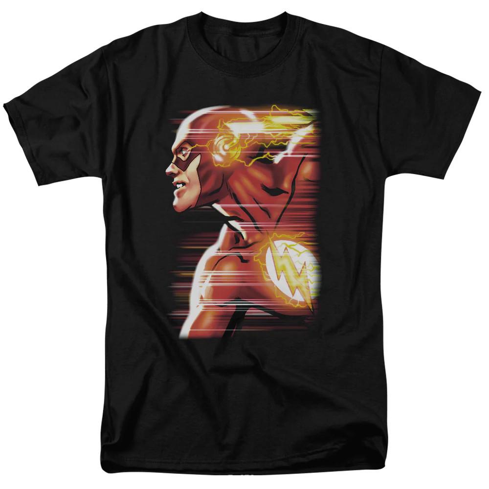 

Justice League Speed Head Mens T Shirt Black L
