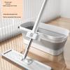 Longchan Hands-Free Flat Mop and Bucket Set