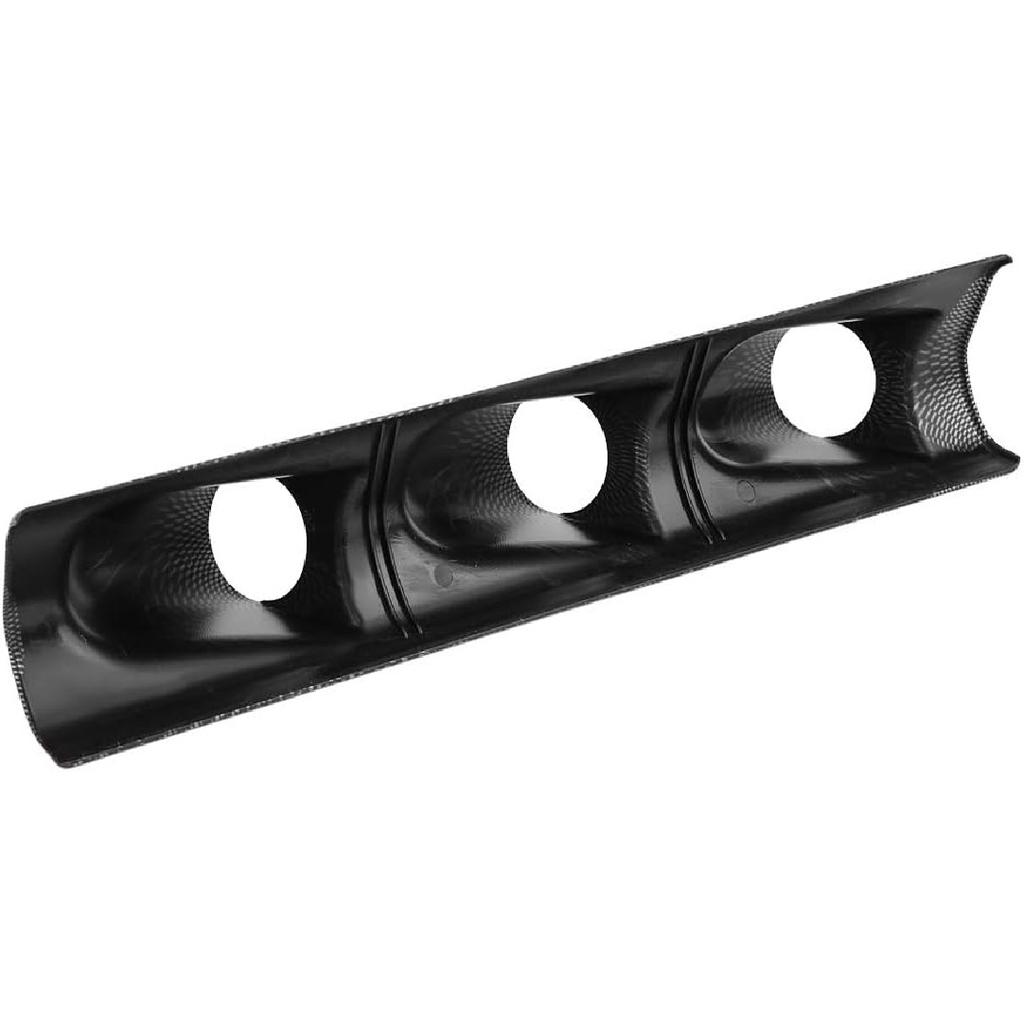 Acouto Gauge Mount Pod Gauge Bracket Holder Universal Heavy Duty Racing Sport Meter Gauge Pillar Mount Pod Holder(Triple Hole)