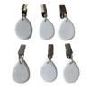 Tablecloth Weights Set of 8 With Metal Clips Table Cloth Pendant Supplies for Home Outdoor Traveling Picnic Accessory