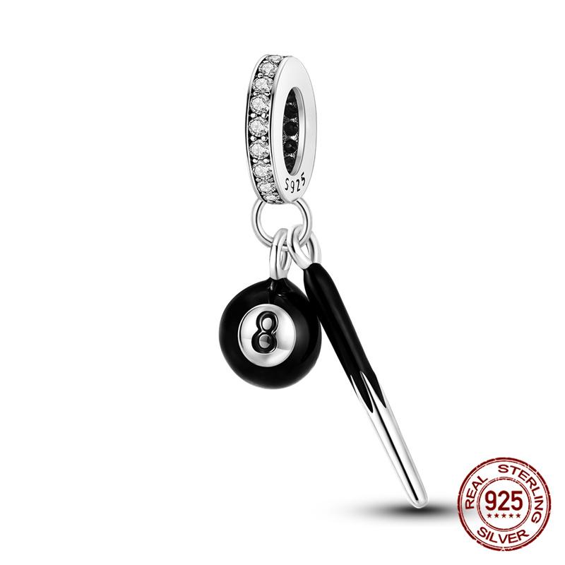 Original 100% Copper Blue Zircon Devil Eye Series Charms Fitoriginal Bracelet Diy Jewelry Making Women Gift