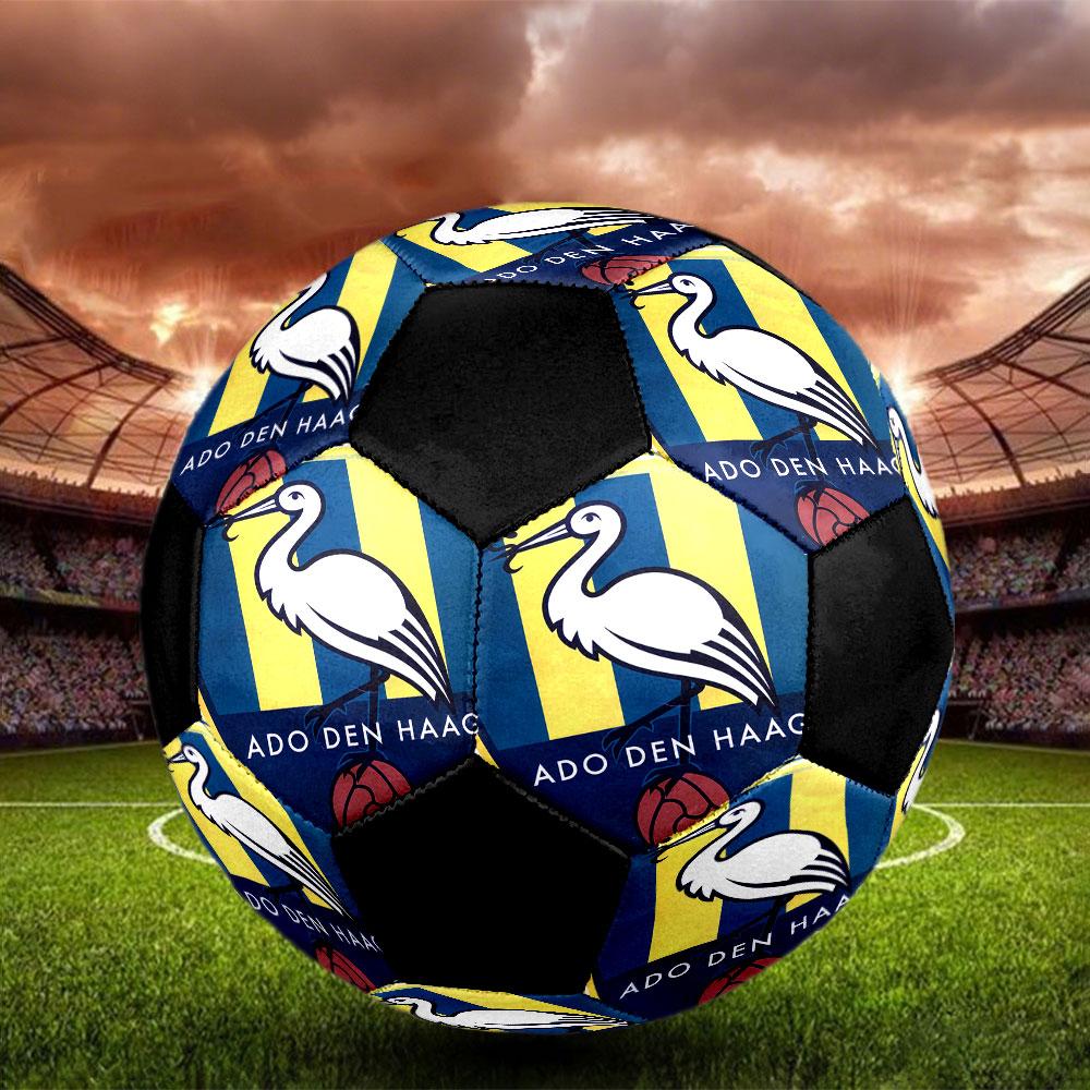 1 Stück ADO Den Haag Fußball Größe 5 Hallenfußball Mode Bunt Hinterhofspiel - Großartig für Sportfans Geschenk HE3