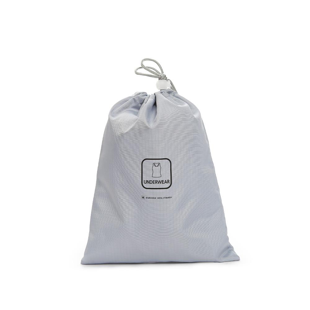 Swiss Military Carrier Travel Bag-In-Bag Pouch Set Of 5 Sm-B5Pn Gray