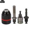 1PCS  New Keyless Metal Drill Chuck,With Lock 13mm Ratchet Self-locking Chuck 1/2-20UNF Thread For Drill Bit Screwdiver&Sockets