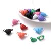 5pcs Colorful Heart Magnet Buckle Connector Clasp Magnetic Clasps for Bracelet Necklace DIY Accessory