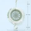 M-Modern-3D Rotating Wind Chime Snowflake Decoration Wind Chimes Outdoor Hanging Decoration