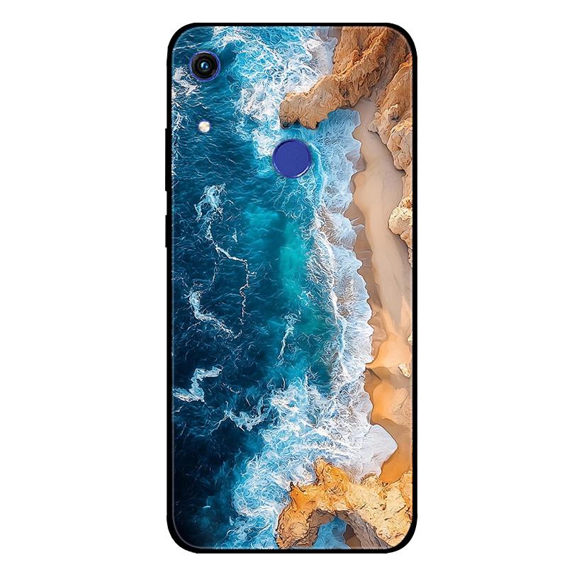For Huawei Y6S Y6 2019 Case Marble Soft Matte Silicone Back Cover For Huawei Honor 8A Pro Y6 S Y6 Prime 2019 Full Phone Shell
