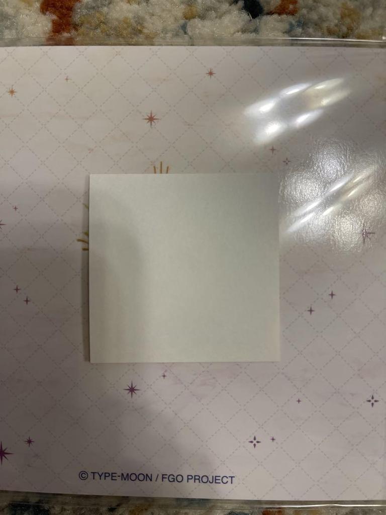 [USED] FGO Final Resurrection Exhibition Admission Bonus Sticker Ashiya Doman Selection Screen Style Sticker