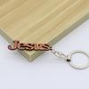 Fashionable Metal Letter/Fish/Crosses Pendant Key Rings Charm for Trendsetters