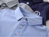 Polo de Manga Curta Estilo Coreano para Crianças - Camiseta de Algodão de Verão para Meninos
