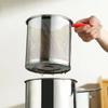 Stainless Steel Deep Frying Pot Detachable Handle Milk Warmer Pot Tempura Fryer Pan  French Fries