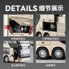 Simulation Of City Tourism Double-decker Business Bus Alloy Model Bus Car With Sound And Light