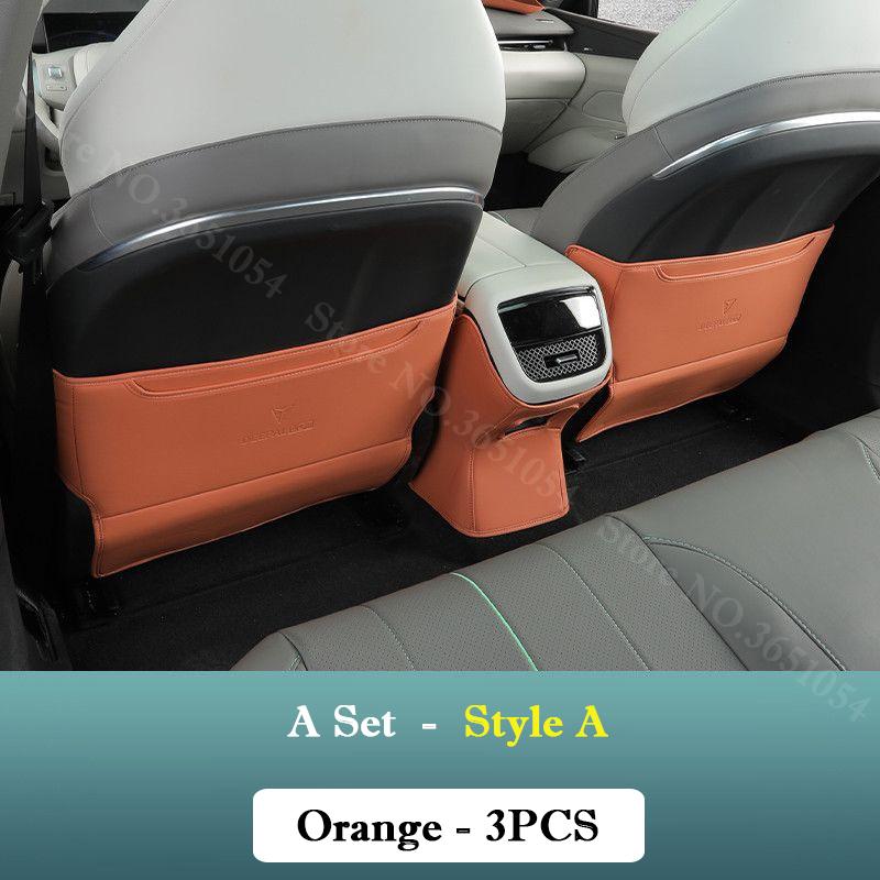 Car Seat Back Anti-Kick Pad Armrest Box Rear Anti-Dirty Mat Cushion Protector Accessories For Changan Deepal L07 2026 2026 2026