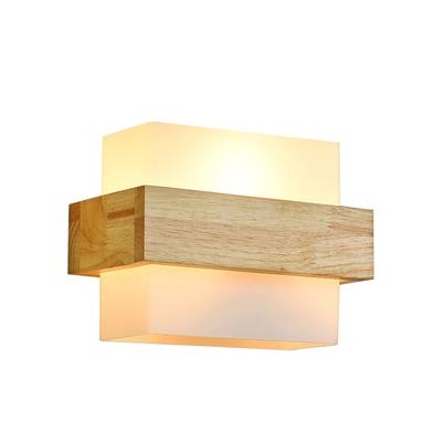 Kinkiet Sakura, Lampa ścienna z akrylowym kloszem w japońskim stylu, Montowany na ścianie, Japoński styl, Oświetlenie wejściowe, Oświetlenie wewnętrzne do sypialni,