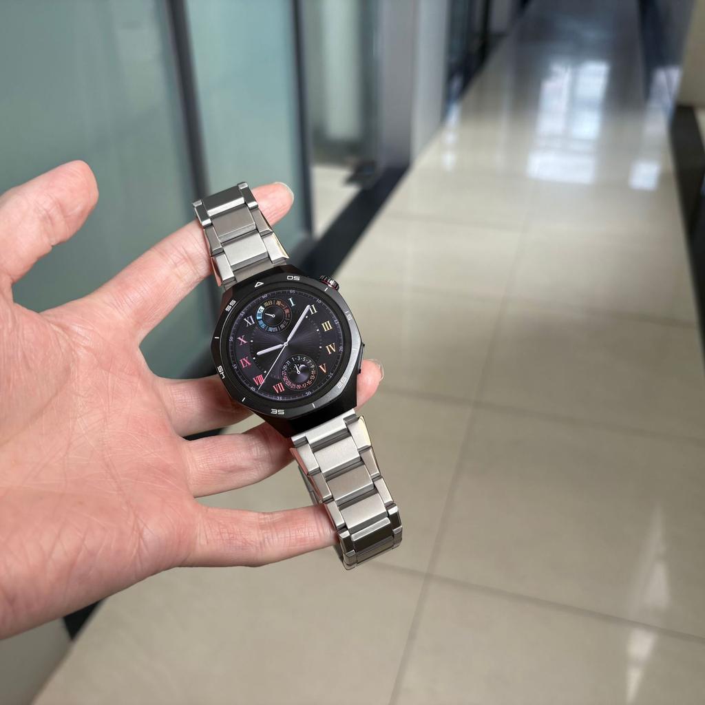 22mm Titanium Strap For HUAWEI WATCH Ultimate 1/2/Buds Metal Luxury Band For Huawei Watch 5 4/GT 6 5 4 Pro 3 2 46mm GT2e GT3 SE