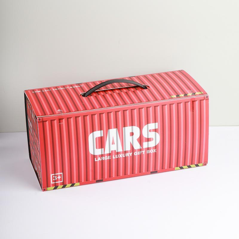 48 Mini Pull-Back Cars Garage Gift Set for Boys