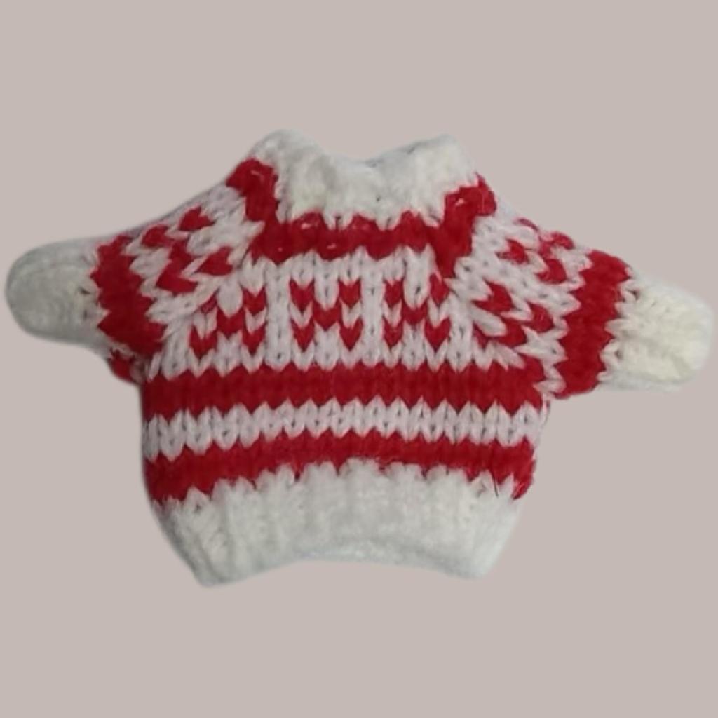 10cm West Highlandský teriér Bábika Bábätko Bavlnený Náhradný Sveter