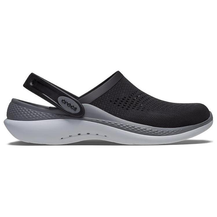 Crocs LiteRide 360 Clogs 'Black Grey' Gs 207021-0DD
