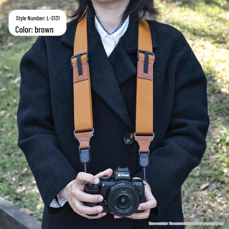 Schnell lösbarer Crossbody-Kameragurt für DSLR- und Spiegellose Kameras