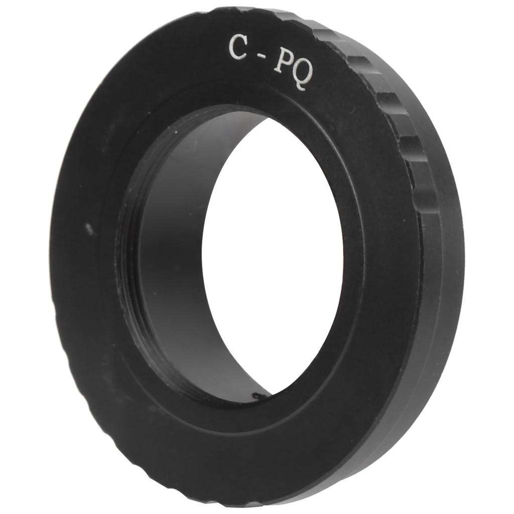 CPQ Lens Adaptor Ring with Back Cap for C Mount Lens To for Pentax QQ10Q7QS1 Camera