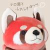 Shinada Global Mochi Series Mochilessa Gold Brown (Large) 22 X 22 X 30 Cm Plush Toy Red Panda Animal MORS-0350GB