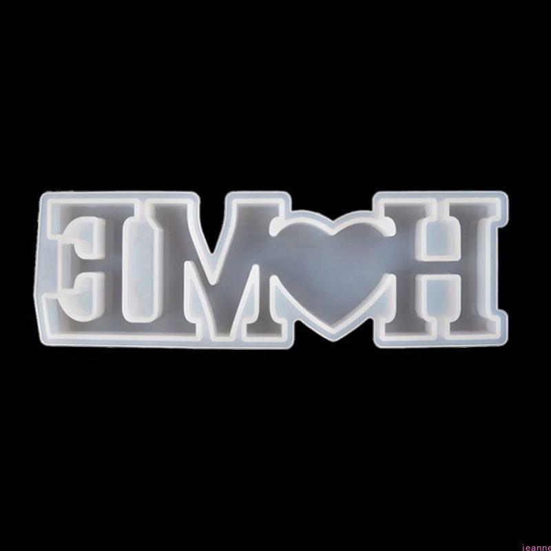 Love Home Family Silicone Mold Love Sign Word Mold Epoxy Resin Molds Art Crafts