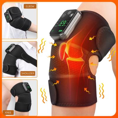 3 In 1 Shoulder Elbow Arthritis Pain Relief Therapy Device Multifunctional Heating Pad Rechargeable Hot Compression Knee Massager