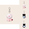 Cute Pajamas Cat Plush Keychain With Fluffy Pet Sleepwear For Collectors And Gifts