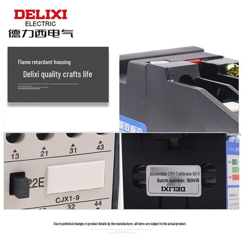 DELIXI CJX1 Series AC/DC Universal Contactor