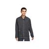 Nike Life Series Bequeme Unifarbene Kragen Arbeitsjacke Langarm Herrenjacken Schwarz HV1814-010