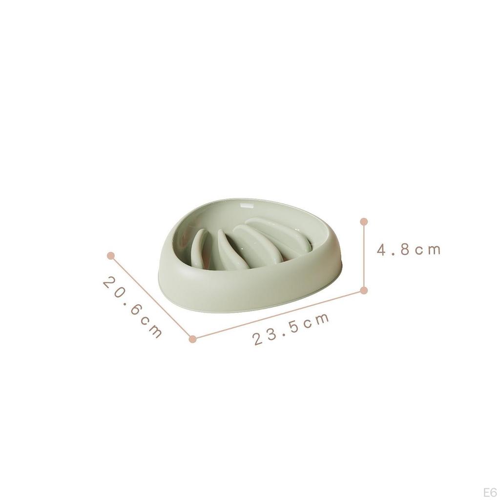 Dog Feeding Bowl Slow Feeder Anti-Bite Anti-Choking Interactive for Small And Medium Dogs