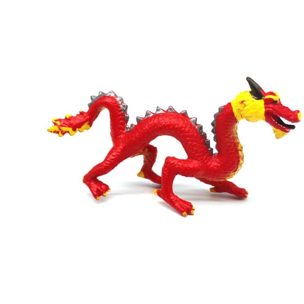 Western Beast Myth Dragon Figures Ice Flying Dragon Dragon Animal Model  Children Gift