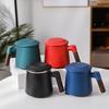 Wooden Handle Ceramic Filtered Tea Cup with Gift Box