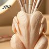 Student Desk Accessories Chicken Pen Holder, Cute Rooster Organizer for Pens Makeup Brushes, Gift For Students And Teachers Large Capacity Storage