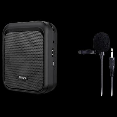 SHIDU M100 Bärbar röstförstärkare för lärare CN-kontakt (adapter ingår)