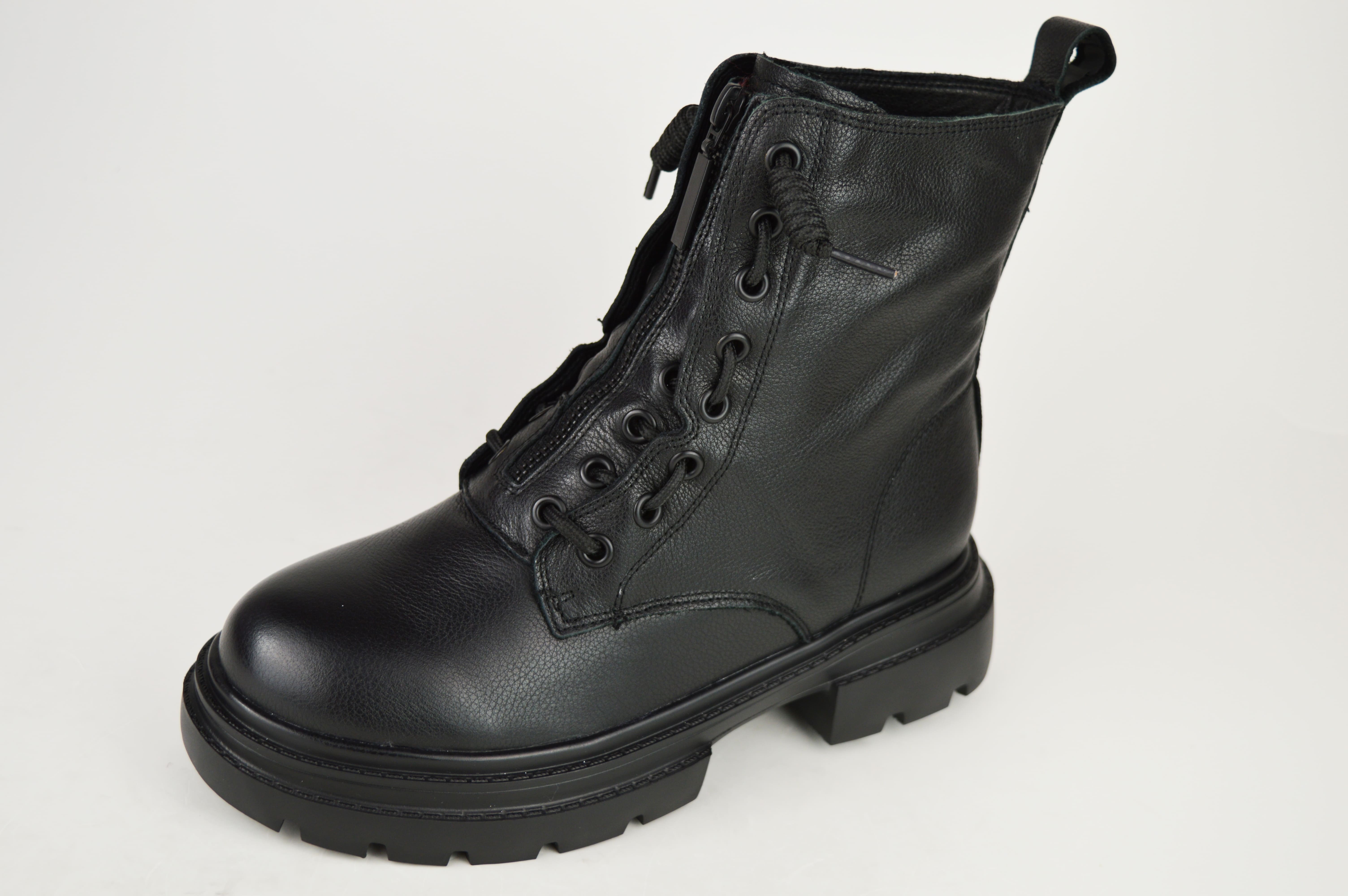 

Черевики з блискавкою Berkonty 9092 36 Чорний шкіра 37 чорний