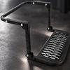 Adjustable Wheel Step with Curved Support Stable Metal Anti-Slip
