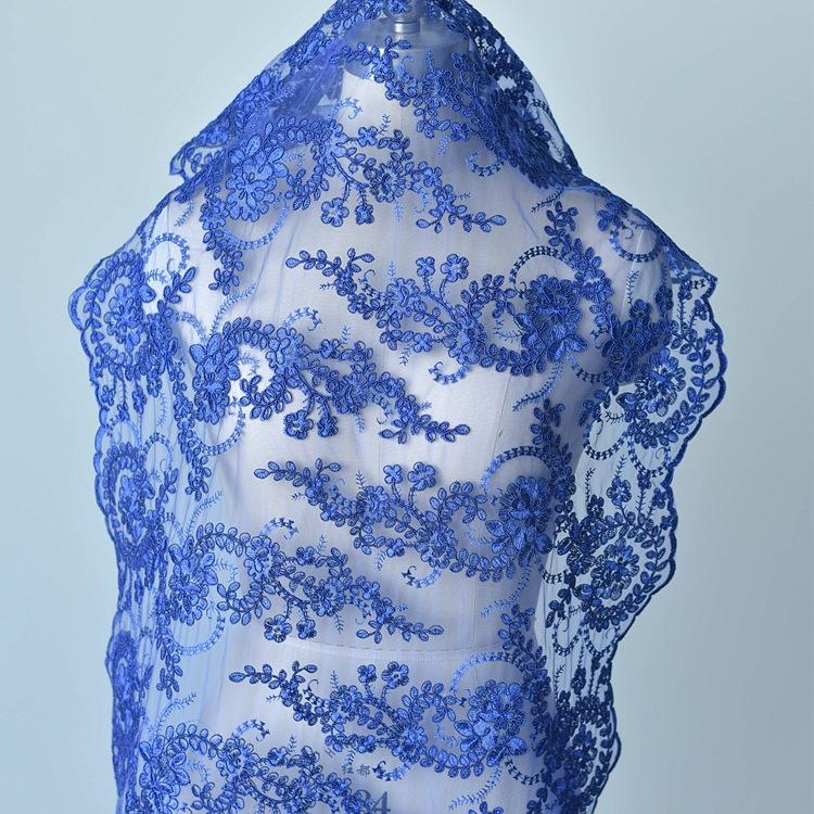 Embroidery Lace Accessories, Bridal Wedding Dress Diy Handmade Lace Clothing Clothes Sequined Lace Fabric Fabric