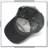 Casquette Chrome Crane CB342 Style Américain Décontracté Vintage avec Broderie Usée et Visière pour Hommes et Femmes (Noir)