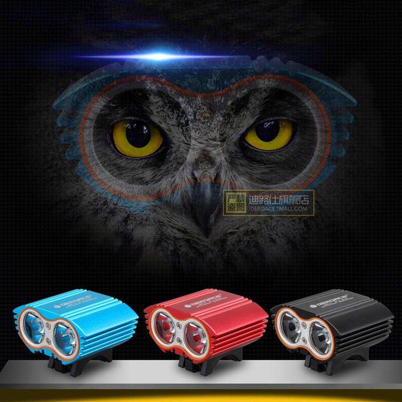 Eagle Eye Bike Light 6000Lumens LED Cycling Light Headlight Head Front Flashlight Bicycle Accessories,usb without battery