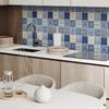 Vinyl Wall Panel for Modern Interior Decoration 120x60 Cm Mosaic Tile Pattern